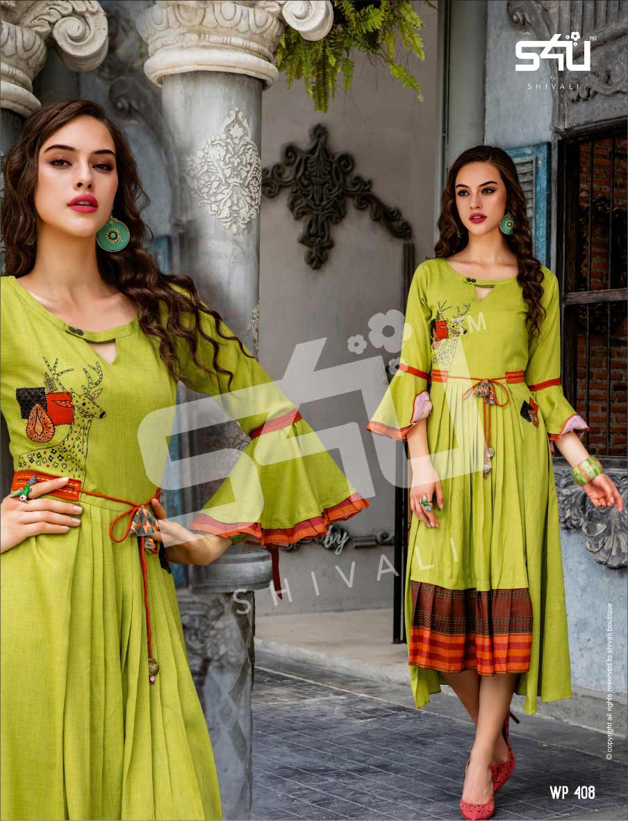 S4u Weekend Passion Vol 4 Midi Gown Style Kurti Collection S4u Weekend Passion Vol 4 Midi Gown Style Kurti Collection